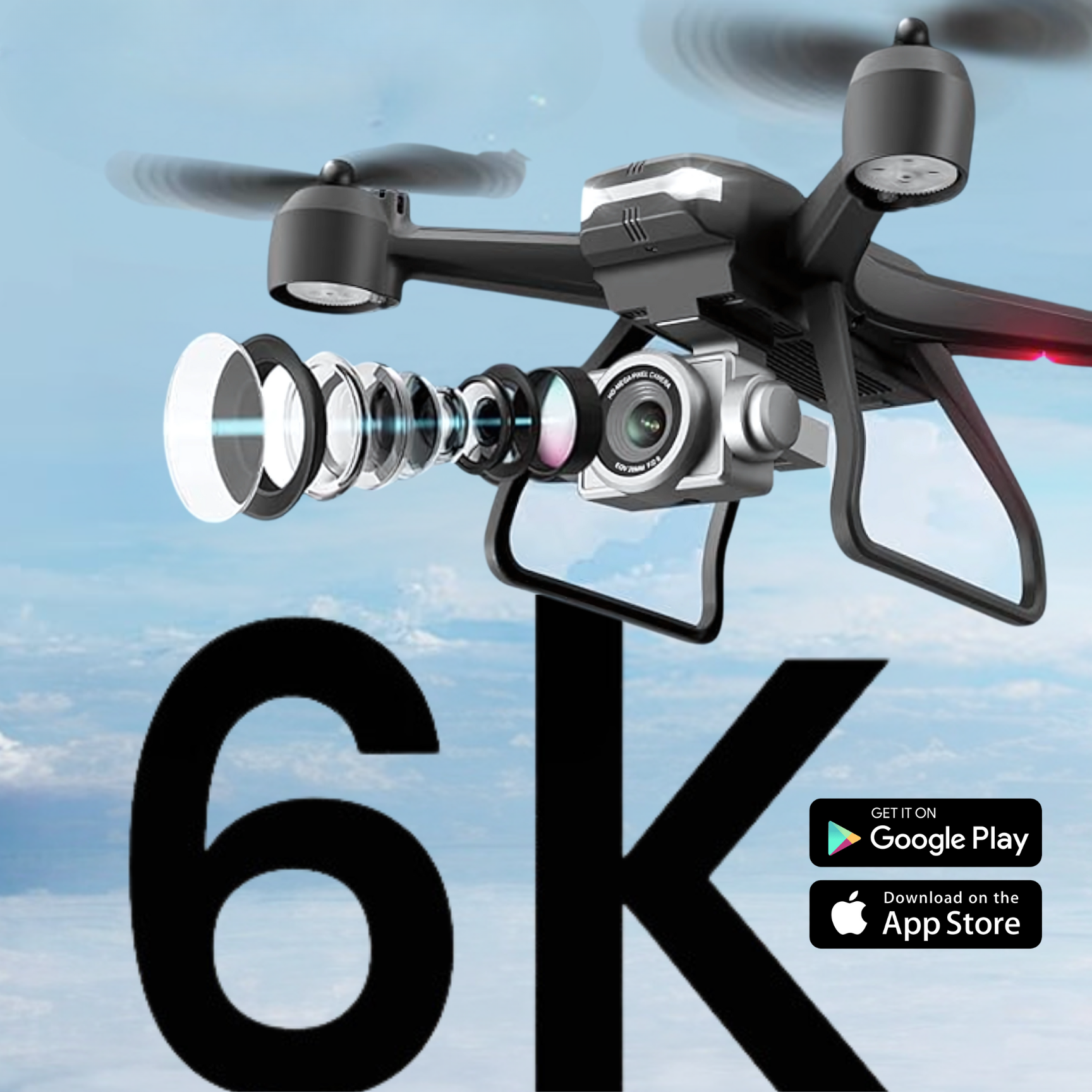 EVA Pro - Dron 6K