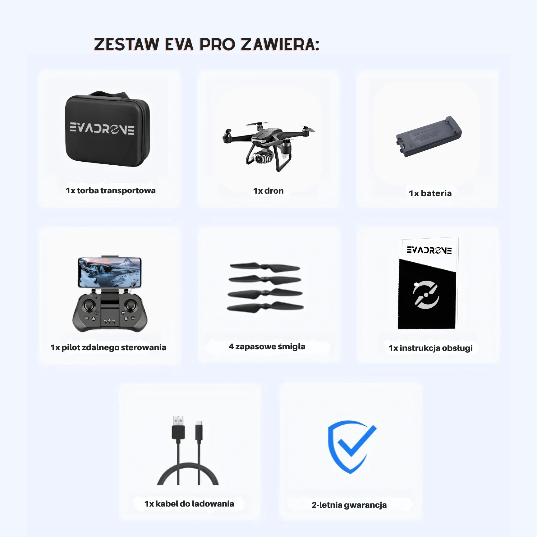 EVA Pro - Dron 6K